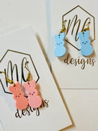 Pastel Bunny Earrings