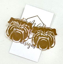 Full Face Bulldog Earrings