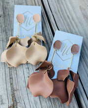 Dropped Flower Petal Earrings