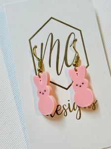 Pastel Bunny Earrings