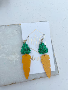 Carrot Earrings