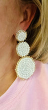 Circle Beaded Earrings 3 circles