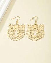 Filigree Tiger Earrings