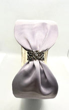 Wide Headband Adorned with Rhinestones