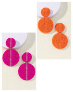 Bright Beaded Earrings
