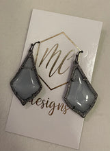 Medium Acrylic Teardrop Earrings