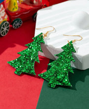 Glitter Christmas Tree Leather
