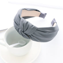 Wide Leather Headband