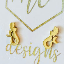 Mermaid Stud Earrings