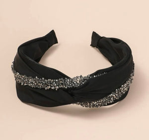 Jewel Rhinestones Fancy Headband