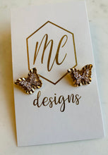 Shiny Butterly Studs