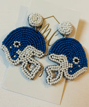 Seed Bead Football Helmets