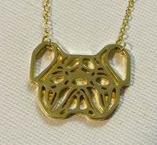 Hollowed Bulldog Necklace