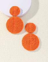 Bright Beaded Earrings