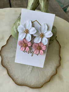 Double Flower Earring