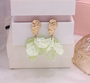 Flower Petal Earrings Bridesmaid