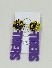 LSU Tiger Earrings