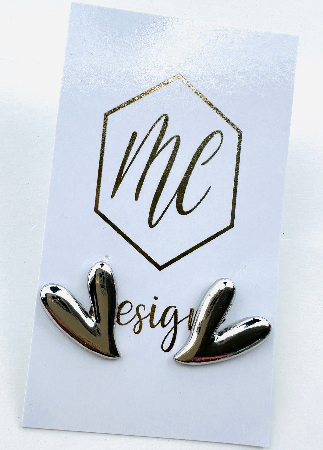 Heart Studs