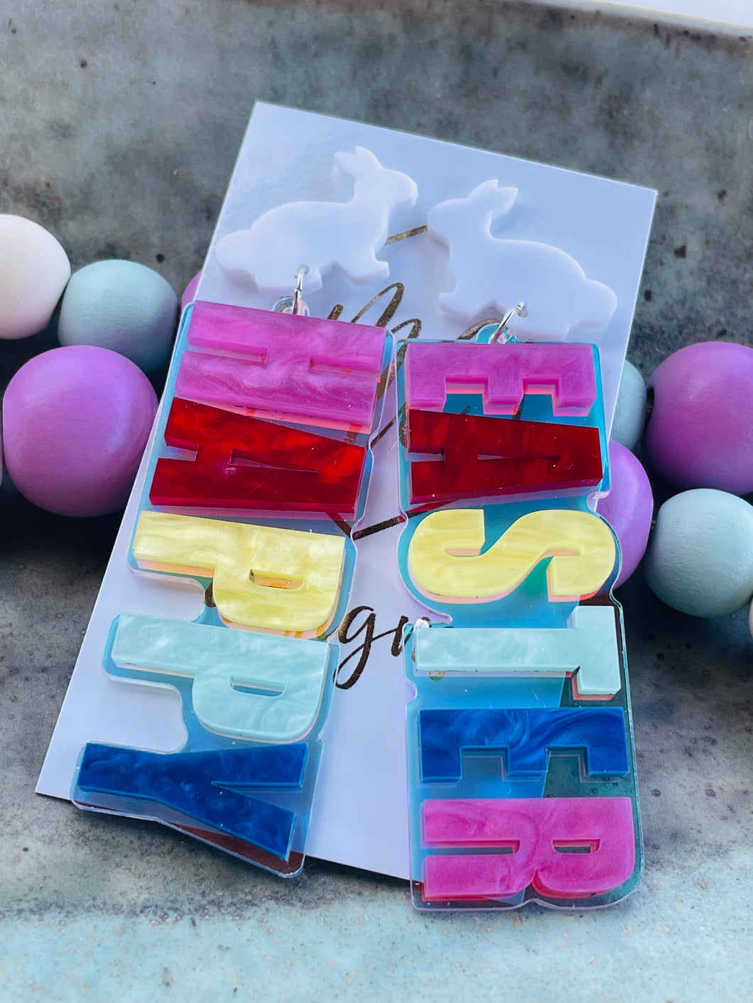 Happy Easter Earrings