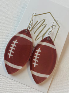 Acrylic Sports Earrings