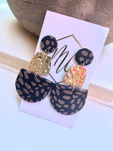 Fall Clay Tiered Earrings