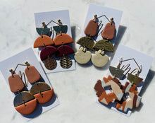 Fall Clay Earrings