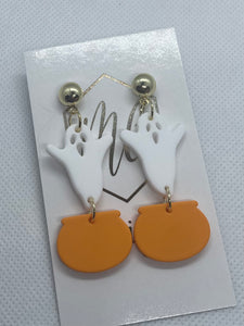 Ghost Caldron Earrings