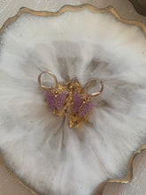 Glitter Butterfly Earrings