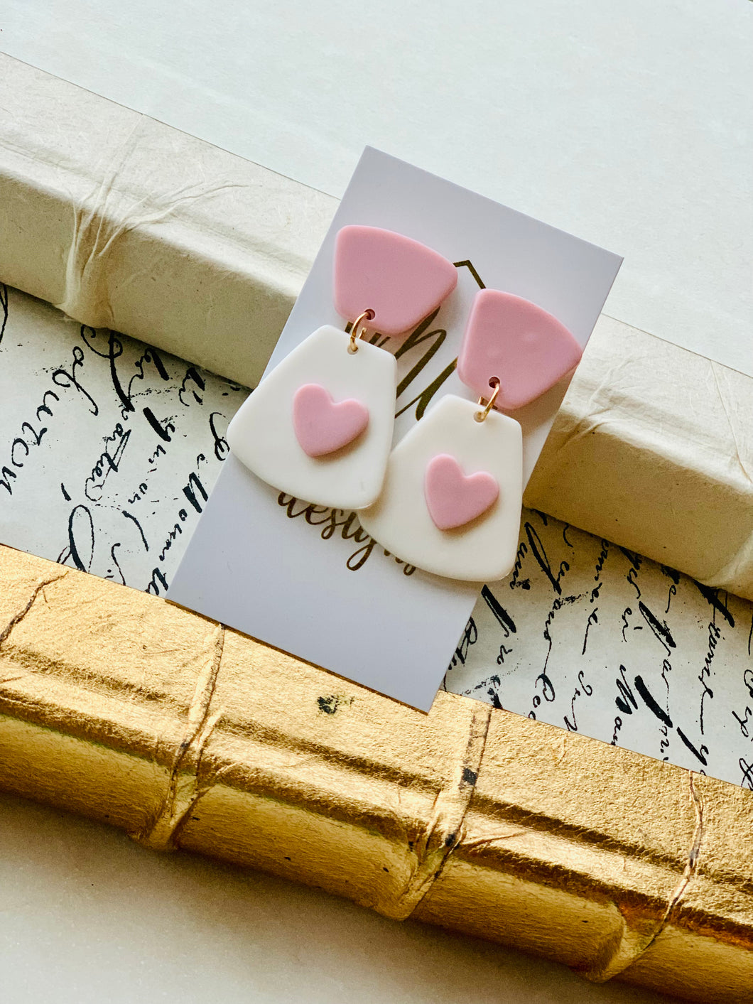 Valentine Clay Earrings