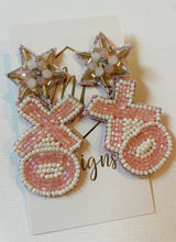 XO Love Beaded Valentine Earrings