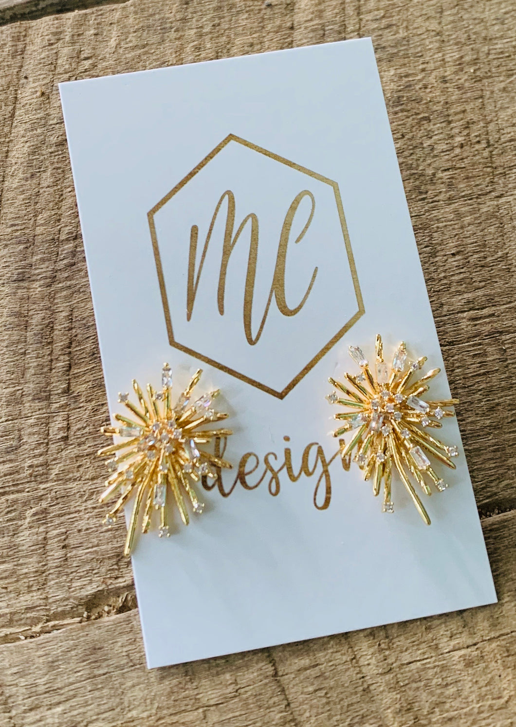 Firework Earring Studs