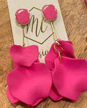 Dropped Flower Petal Earrings