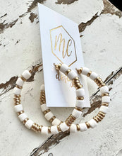 Classy Beaded Hoop