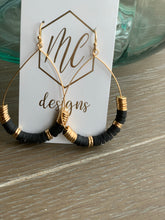 Teardrop Clay Beaded Earrings