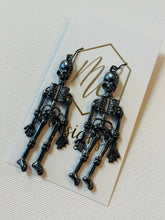 Dainty Skeleton Halloween Earrings