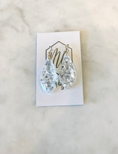 Elegant Glitter Raindrop Earrings
