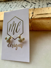 Rhinestone Stud Earrings