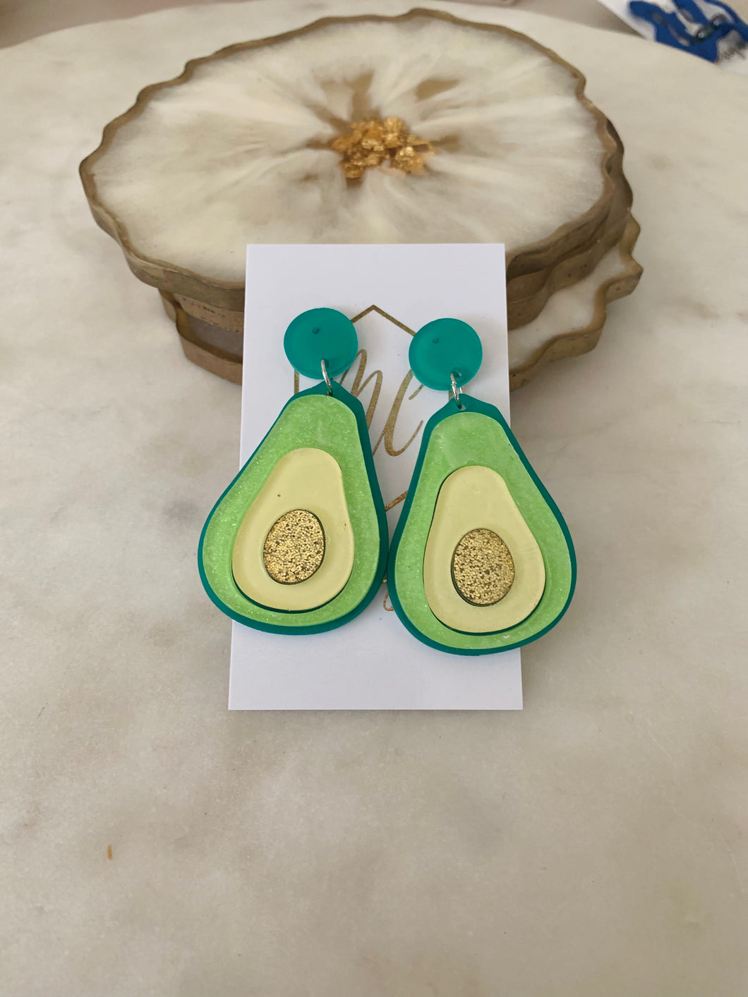 Avocado Earrings
