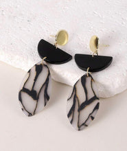 New Gold and Black Earrings
