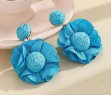 Flower Rattan Earrings