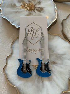 Electric Guitar Earrings