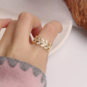 Adjustable Rhinestone Rings