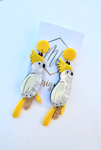 Parrot Acrylic Earrings