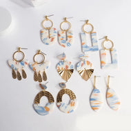 Pastel Clay Earring