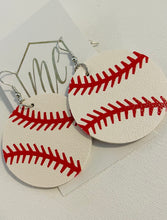 Leather Sports Earrings