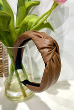 Wide Leather Headband